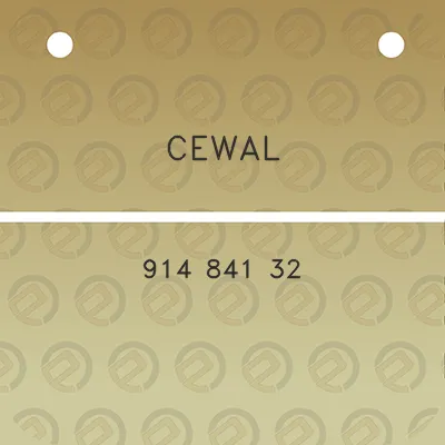 cewal-914-841-32