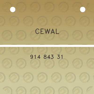 cewal-914-843-31