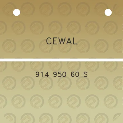 cewal-914-950-60-s