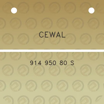 cewal-914-950-80-s