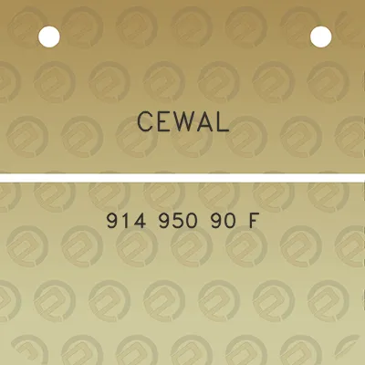 cewal-914-950-90-f