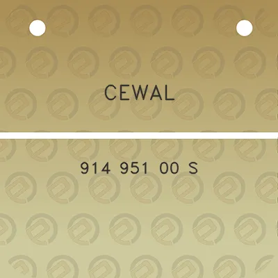 cewal-914-951-00-s