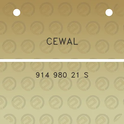 cewal-914-980-21-s