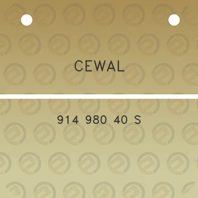 cewal-914-980-40-s