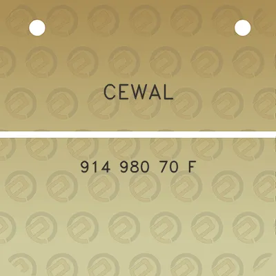 cewal-914-980-70-f