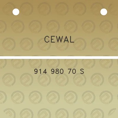 cewal-914-980-70-s