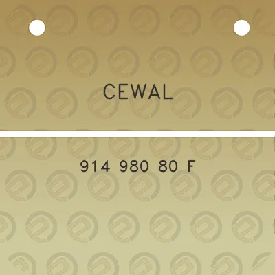 cewal-914-980-80-f