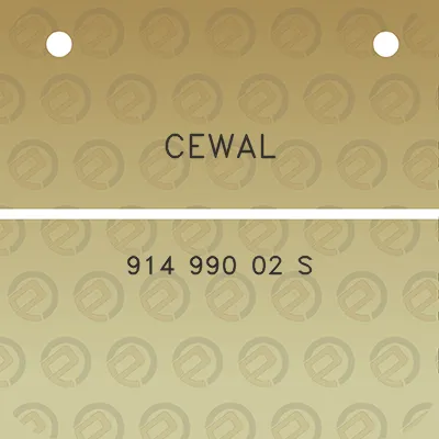 cewal-914-990-02-s