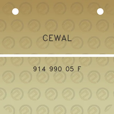 cewal-914-990-05-f