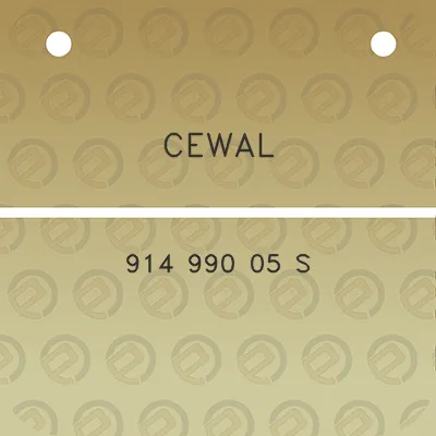 cewal-914-990-05-s