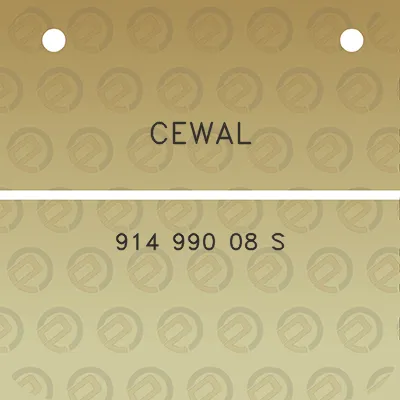 cewal-914-990-08-s