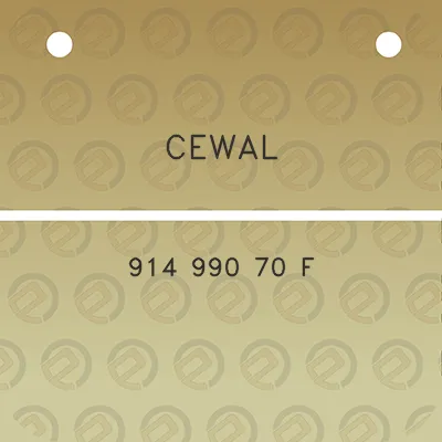 cewal-914-990-70-f