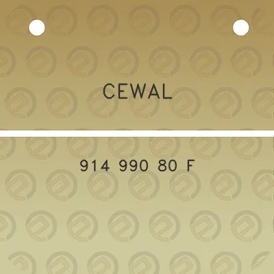 cewal-914-990-80-f