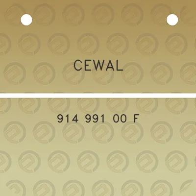 cewal-914-991-00-f