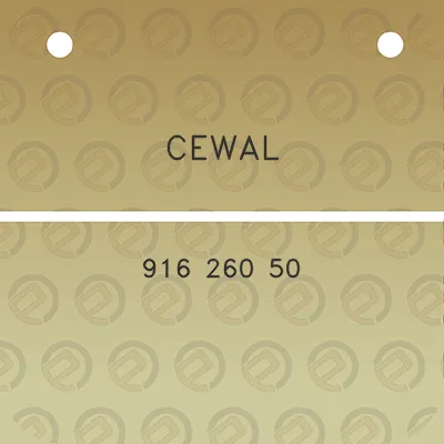 cewal-916-260-50