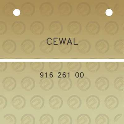 cewal-916-261-00