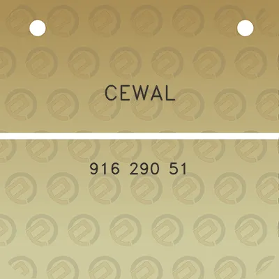 cewal-916-290-51