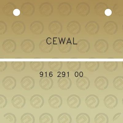 cewal-916-291-00