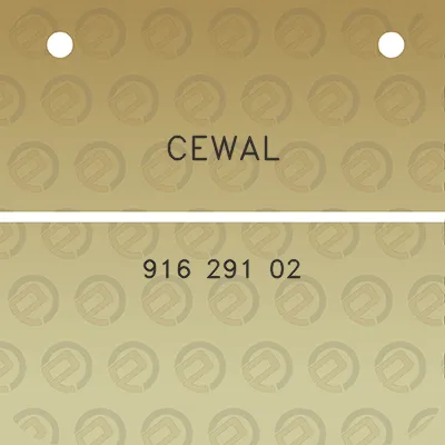 cewal-916-291-02