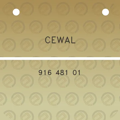 cewal-916-481-01