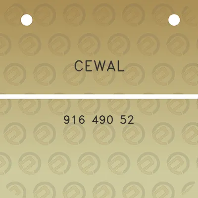 cewal-916-490-52