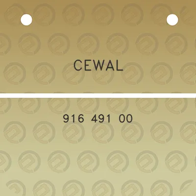 cewal-916-491-00