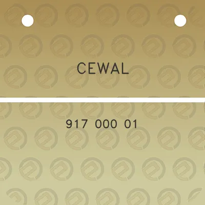 cewal-917-000-01