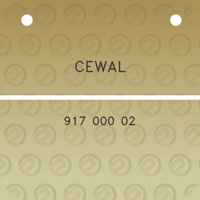 cewal-917-000-02