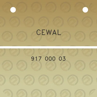 cewal-917-000-03