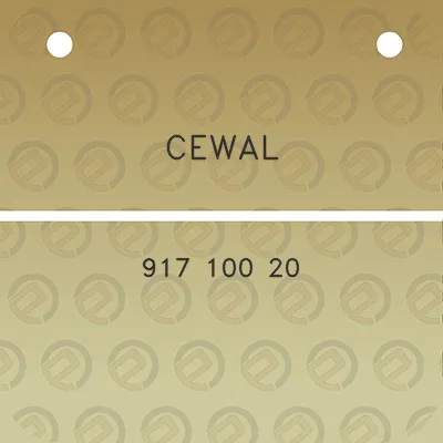 cewal-917-100-20