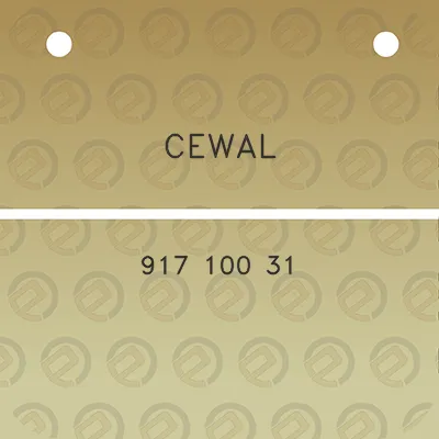 cewal-917-100-31