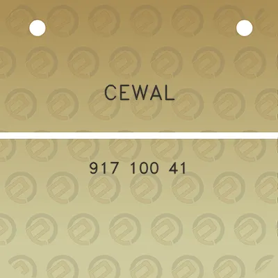 cewal-917-100-41