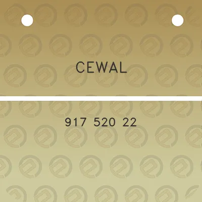 cewal-917-520-22