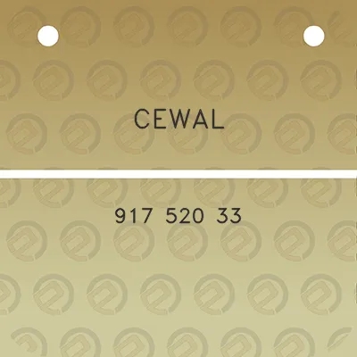 cewal-917-520-33