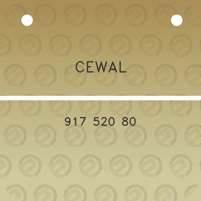 cewal-917-520-80