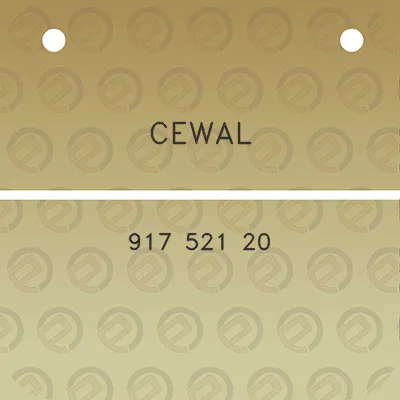 cewal-917-521-20