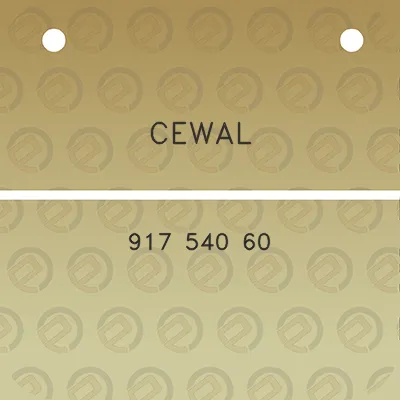 cewal-917-540-60