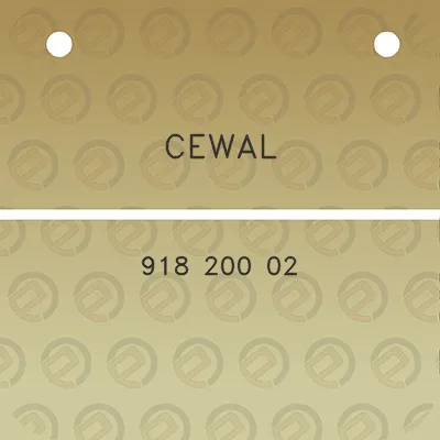 cewal-918-200-02