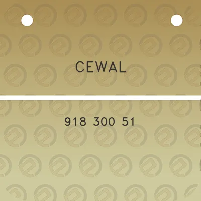 cewal-918-300-51