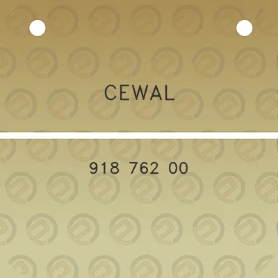 cewal-918-762-00