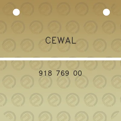 cewal-918-769-00