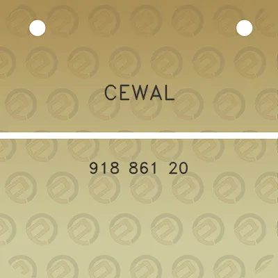 cewal-918-861-20