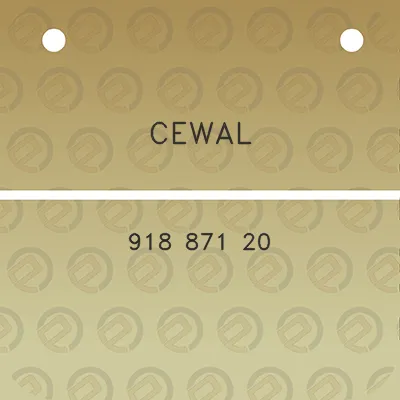 cewal-918-871-20