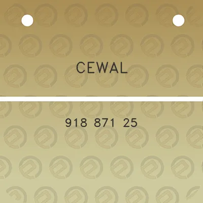 cewal-918-871-25