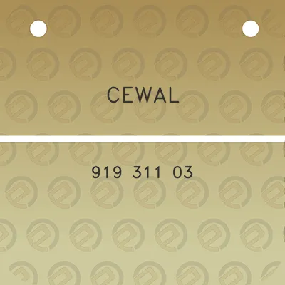 cewal-919-311-03