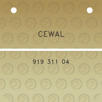 cewal-919-311-04