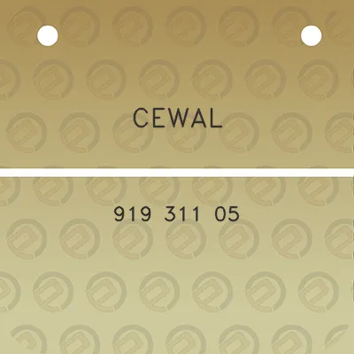 cewal-919-311-05