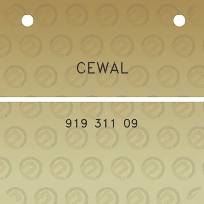 cewal-919-311-09