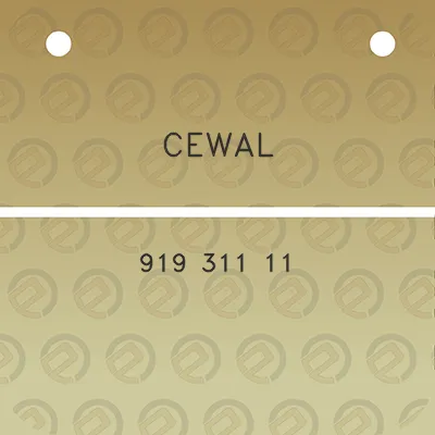 cewal-919-311-11