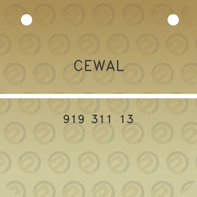 cewal-919-311-13